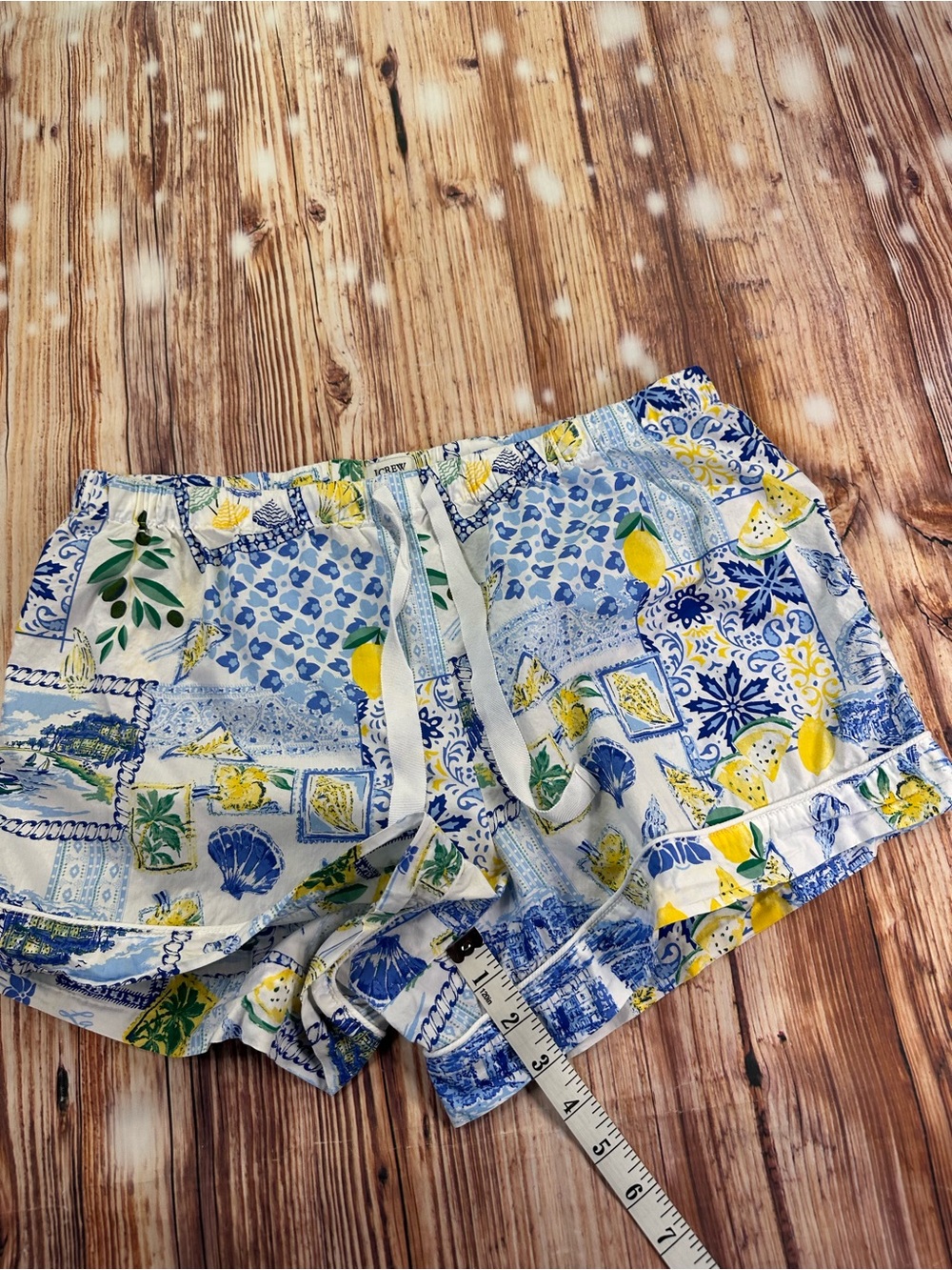 J.Crew Factory Women’s Cotton Short Pajama Set Size Medium - Picture 10 of 13